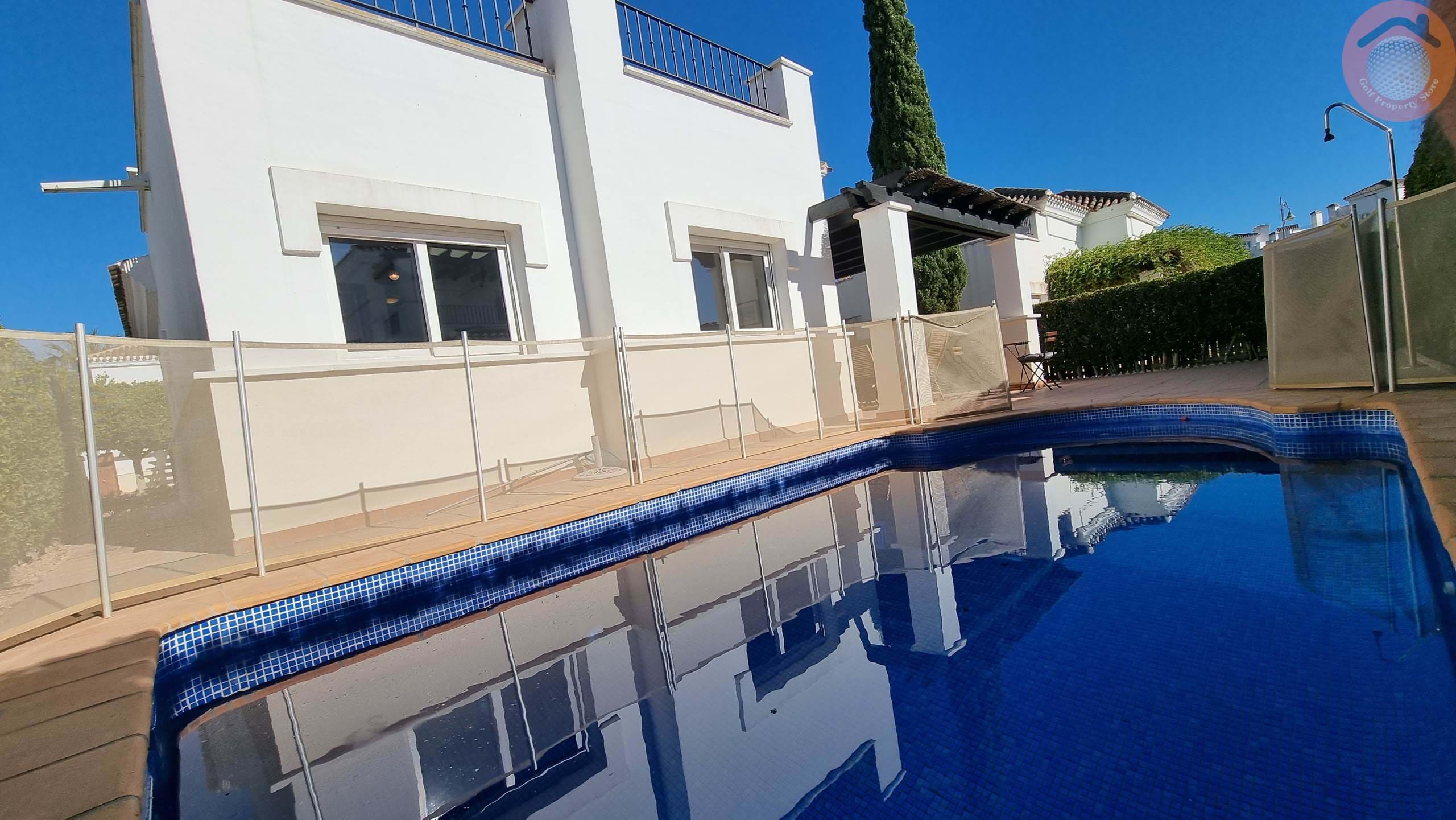 LA TORRE GOLF RESORT  VILLA WITH SOUTH FACING GARDEN & POOL NEXT TO TOWN CENTRE 