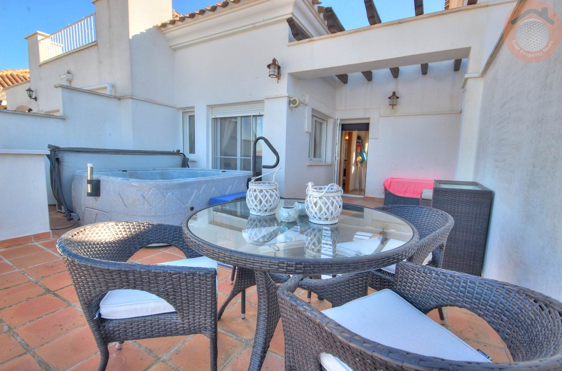 LA TORRE GOLF RESORT 2 BED TOWNHOUSE WITH JACUZZI AND  LARGE GARDEN