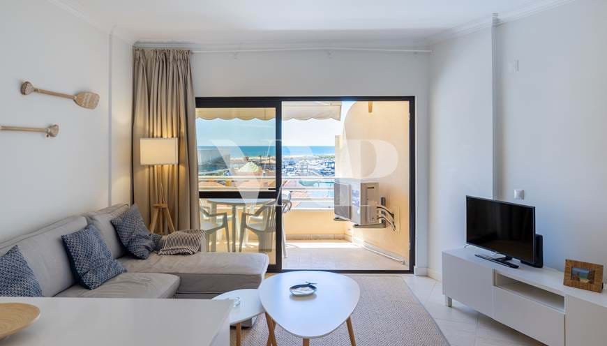 Apartamento T1 para venda em Vilamoura, com vista mar