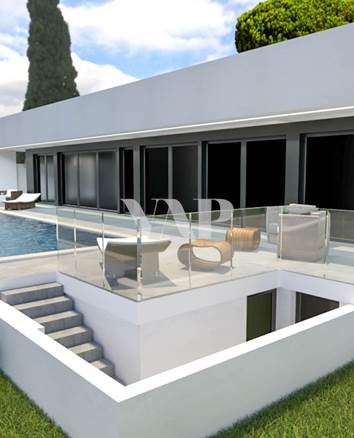 3+1 Schlafzimmer Villa in Vilamoura im Bau mit privatem Pool