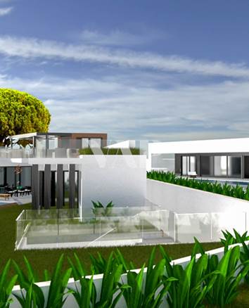 Villa med 3+1 sovrum i Vilamoura under uppbyggnad med privat pool