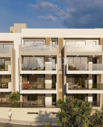 En construcción - Modernos apartamentos de 2 dormitorios a 300 metros de la playa, Quarteira