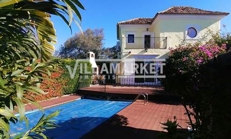 VILLA V3 with swimming pool and sea view in the Valley of The Waters in Almancil