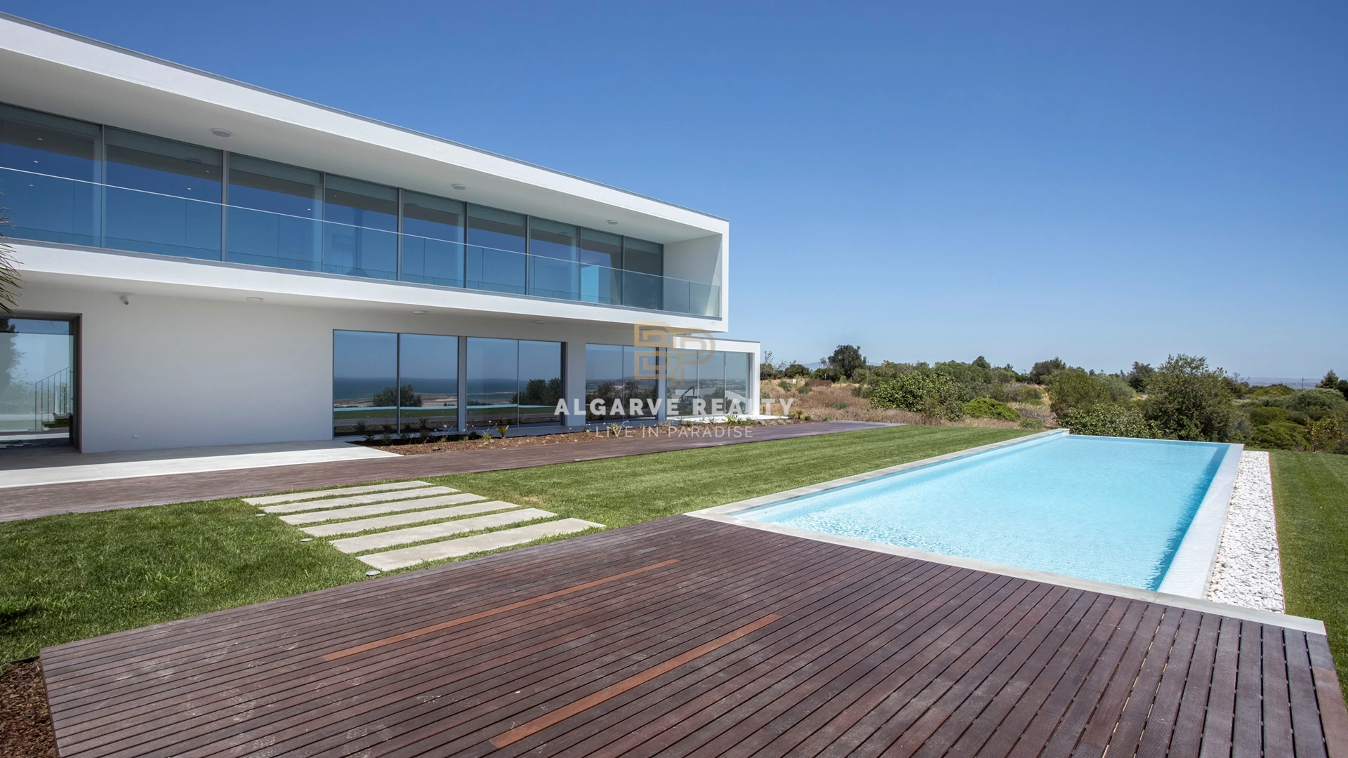 Meia Praia - Lagos - VENDE - Villa V5 Contemporanêa avec vue sur la mer - Style de vie de luxe