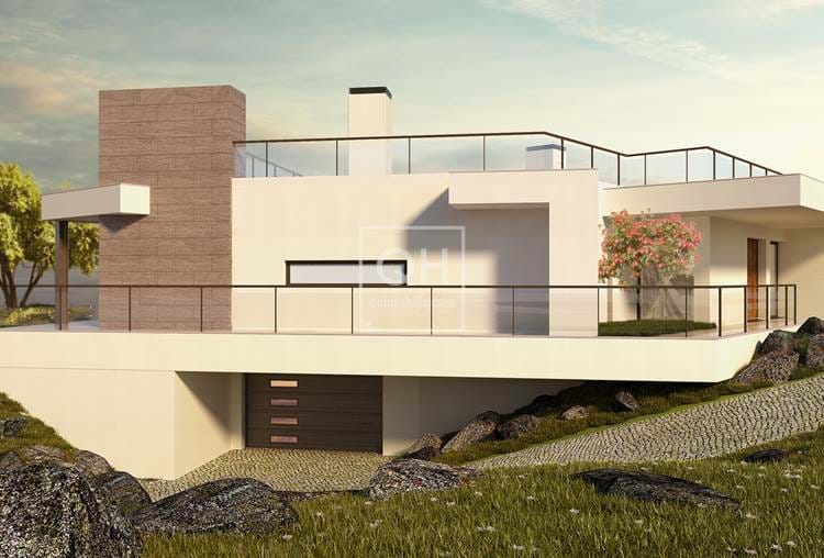 Fantastic New Contemporary  6 bedroom Villa with stunning views to the sea near a golf course in Lagos