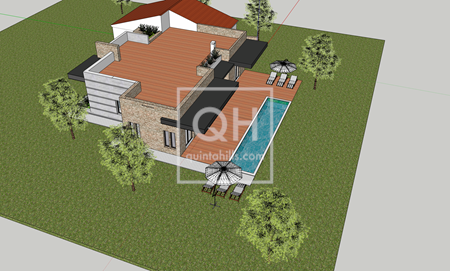 Beautiflu Plot with fully approved project  and country views near Loulé 