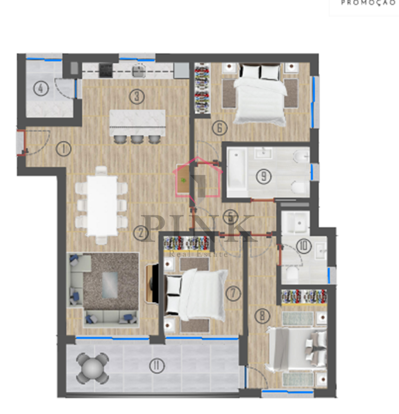 Apartamento - 3 Dormitorios - Funchal