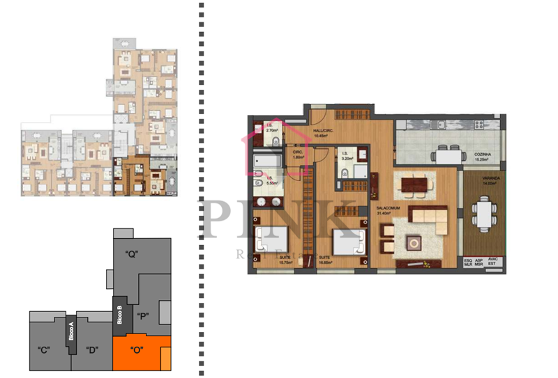 Apartamento - 2 dormitorios - Funchal