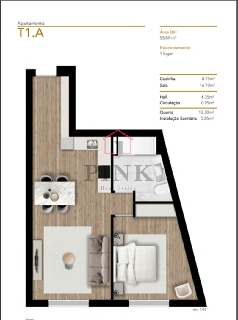 1-Zimmer-Wohnung - Funchal