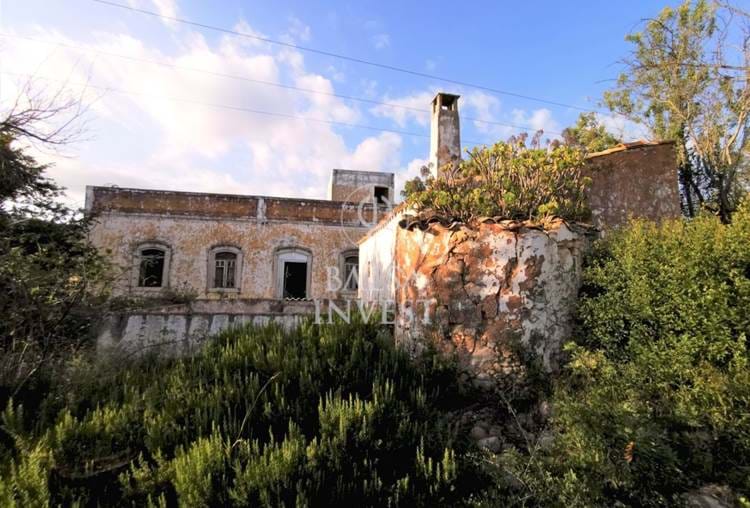 Terreno de 18.578 m2 com 2 casas antigas em ruína para venda em Loulé com vista para o vale