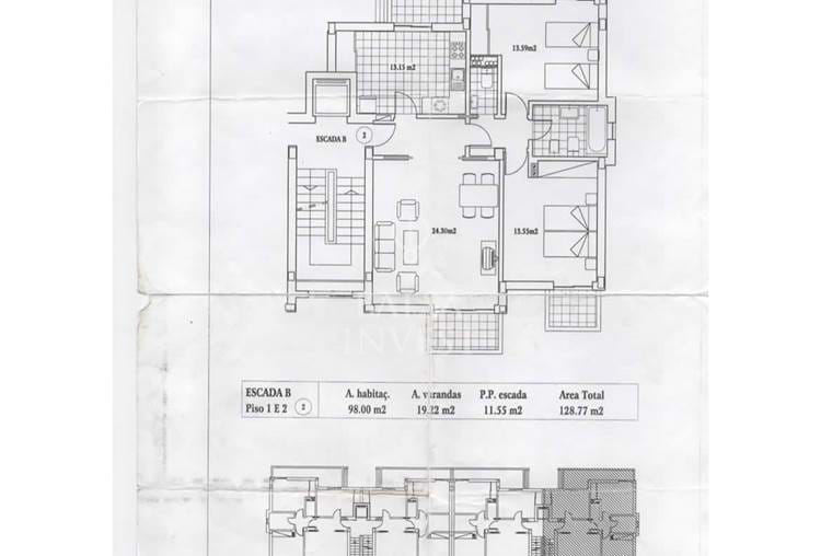 Appartement de 2 chambres avec 117m2 dans l'Urb.Al-Sakia, Quarteira en location annuelle