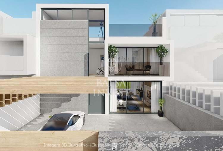Brand-new 4-bedrooms Townhouse with Pool for sale in Gambelas, Faro - Modernity and Elegance 
