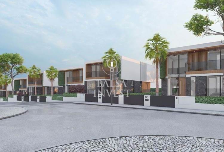 Maison de ville moderne de 3 chambres avec piscine à vendre à Faro  (Lt.21) - Maison Sans Sous-Sol - Lt.15 a Lt.20