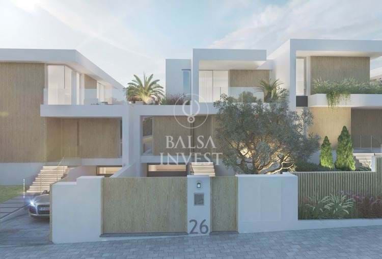 Modern 3 Bedrooms Townhouse with pool for sale in Faro  (Lt.21) - House Without Basement - Lt.15 a Lt.20