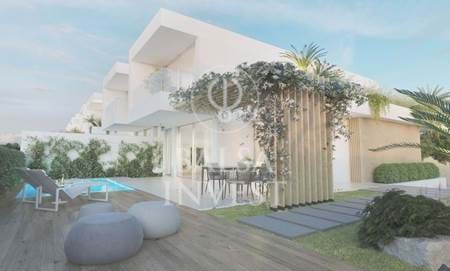 Modern 3 Bedrooms Townhouse with pool for sale in Faro  (Lt.27) - House With Basement - Lt.24 a Lt.28