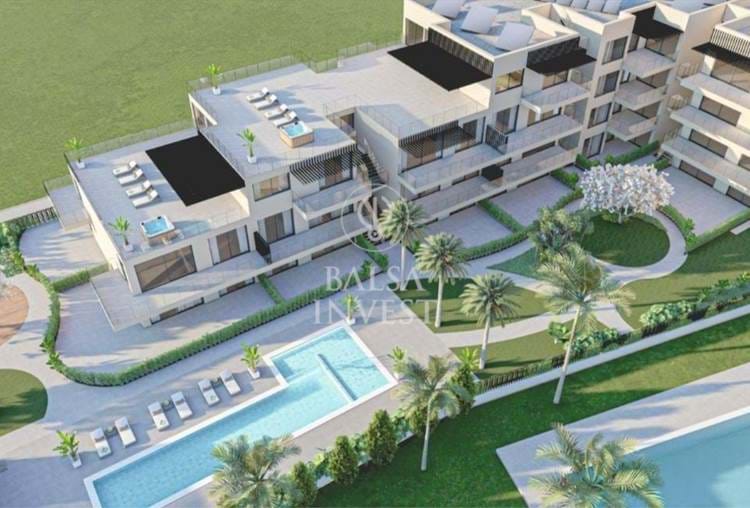 2-Bedrooms New Build Duplex Apartment with 211sq.m with large private garden just 800 mts from Vilamoura Marina ( Ground-floor - B)