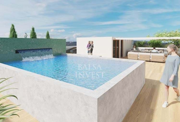 Building Plot with approved project for 6 Apartments in Silves