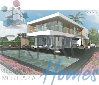 For sale, urban plot with sea view in Pera