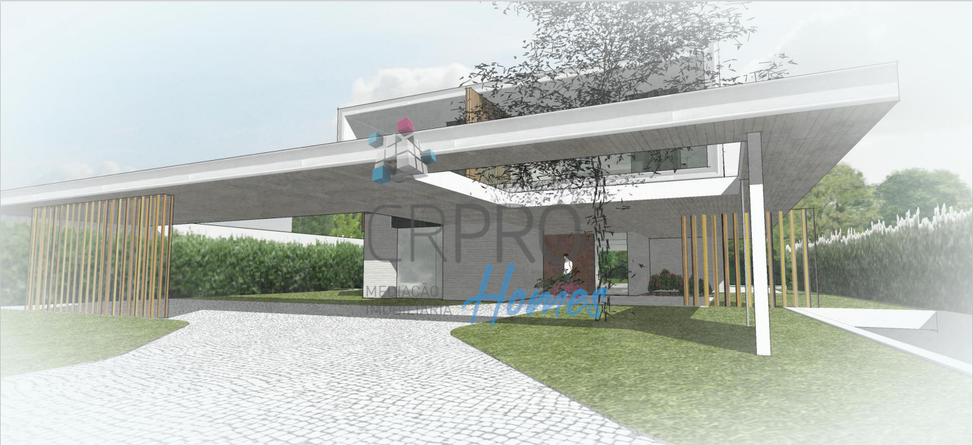 À VENDRE - Sublime villa de 4 chambres à coucher, avec des architectures modernes pour la construction, à Sesmarias à Albufeira. 