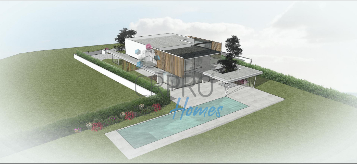 FOR SALE- Superb 4 bedroom villa, with modern architectur for construction, in Sesmarias in Albufeira 