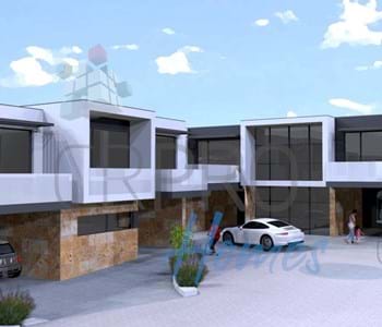 Maison jumelée NEUVE de 2+1 chambres à vendre dans un développement privé, avec piscine Albufeira