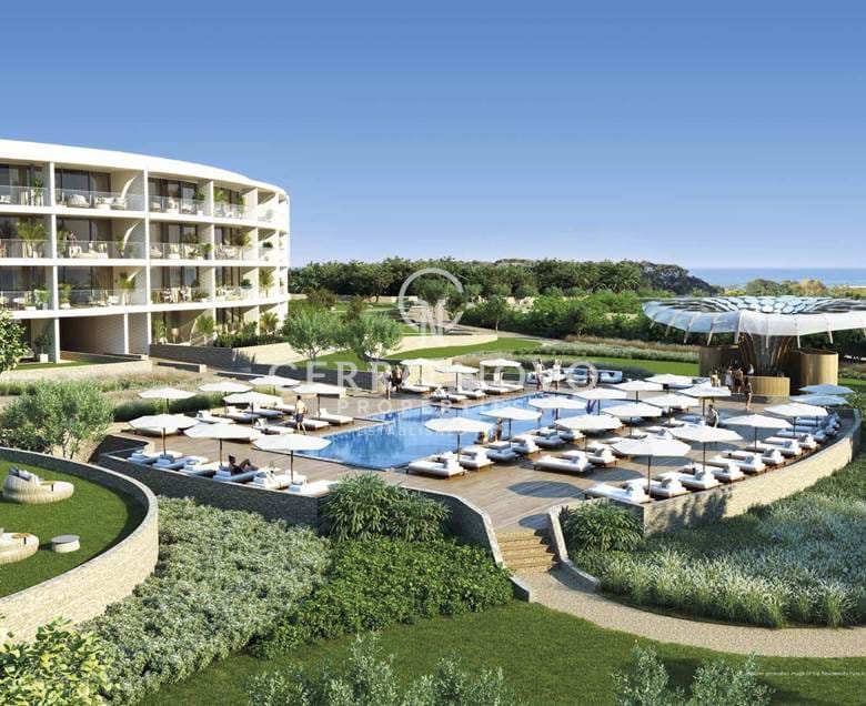 Magnificos  apartamentos à beira-mar num novo e luxuoso resort