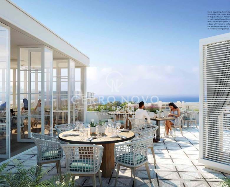 Magníficos apartamentos à beira-mar num novo e luxuoso resort