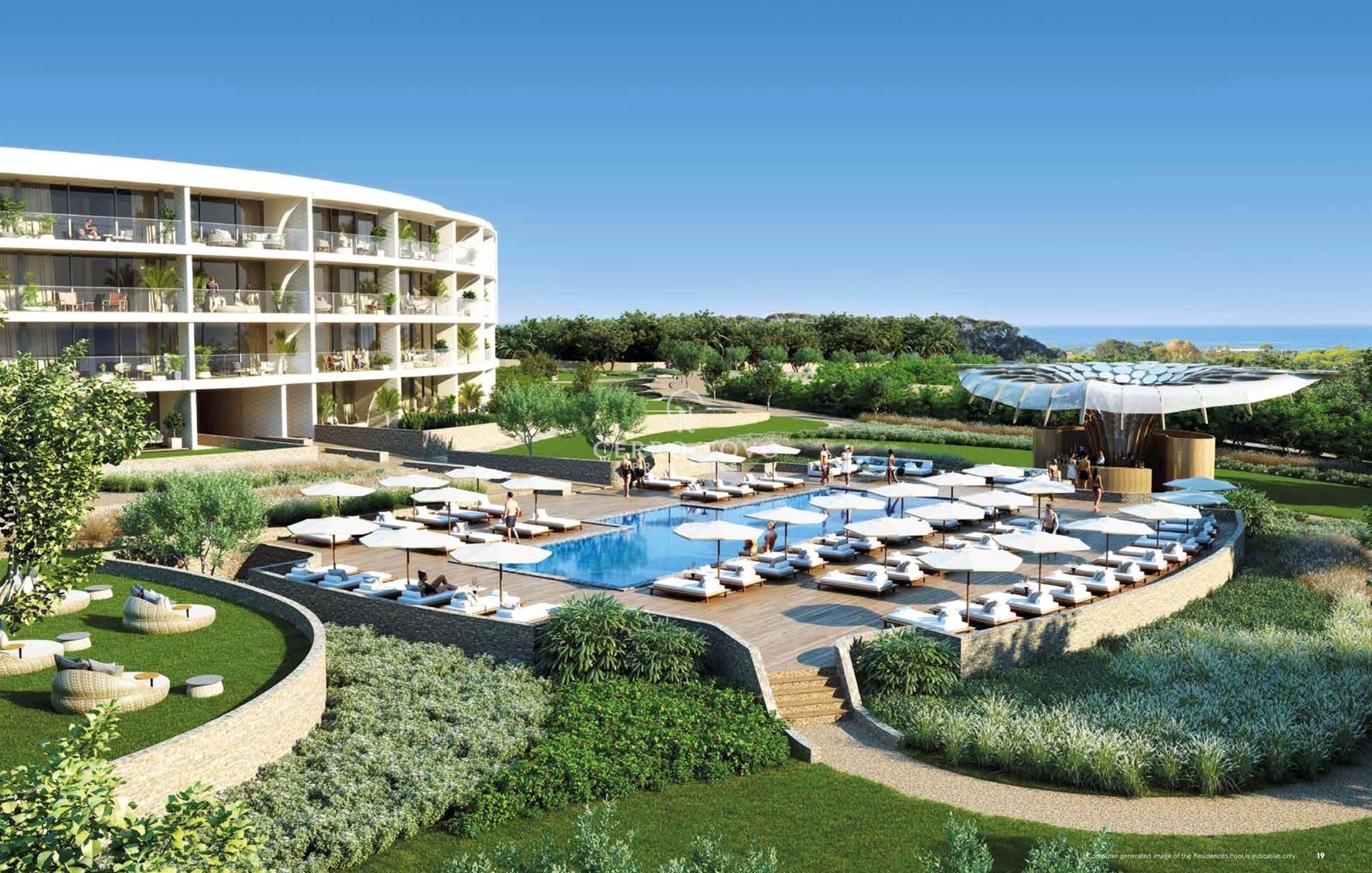 Magnífico Duplex em frente à praia num novo e luxuoso resort