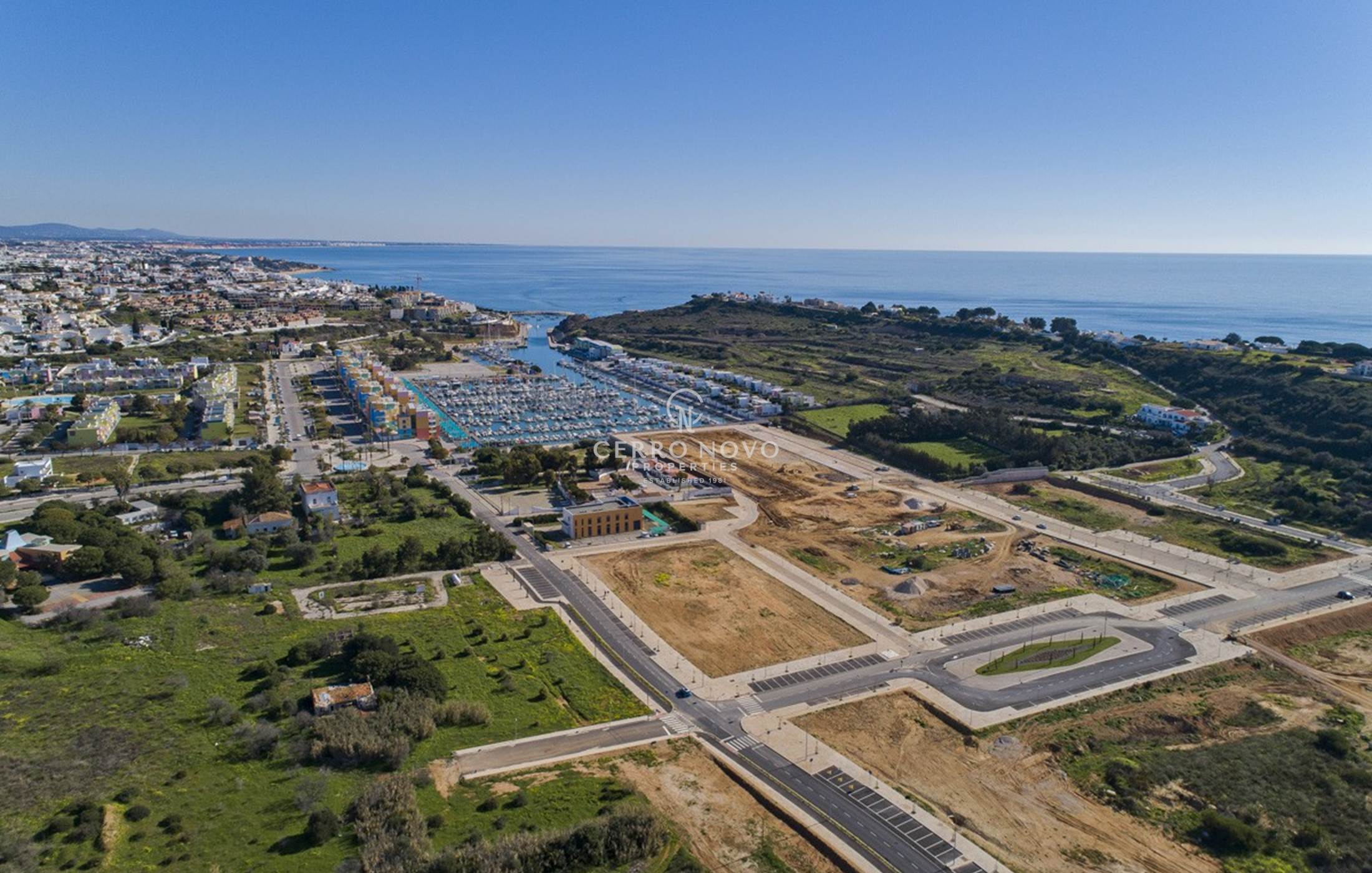 Parcelles pour construire des villas à la marina d'Albufeira