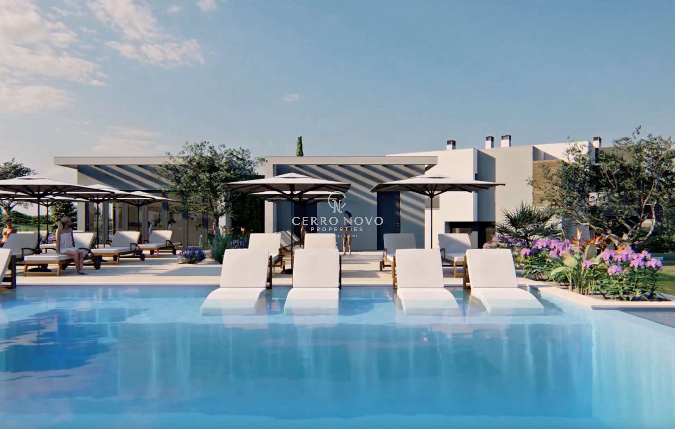 Apartamentos novos com piscina  em resort exclusivo