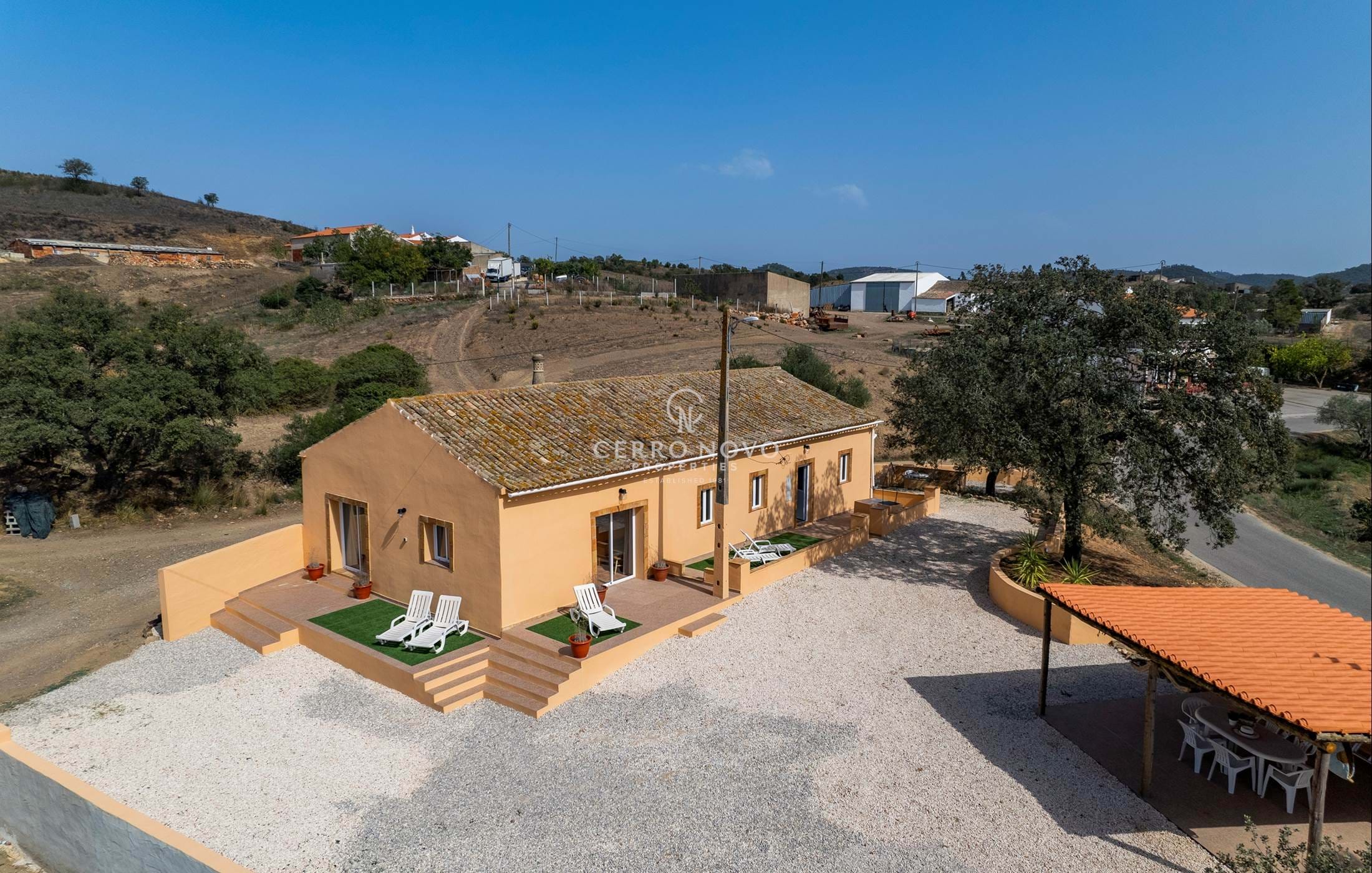 A Rural Algarve Cottage Set Amongst Orange Groves