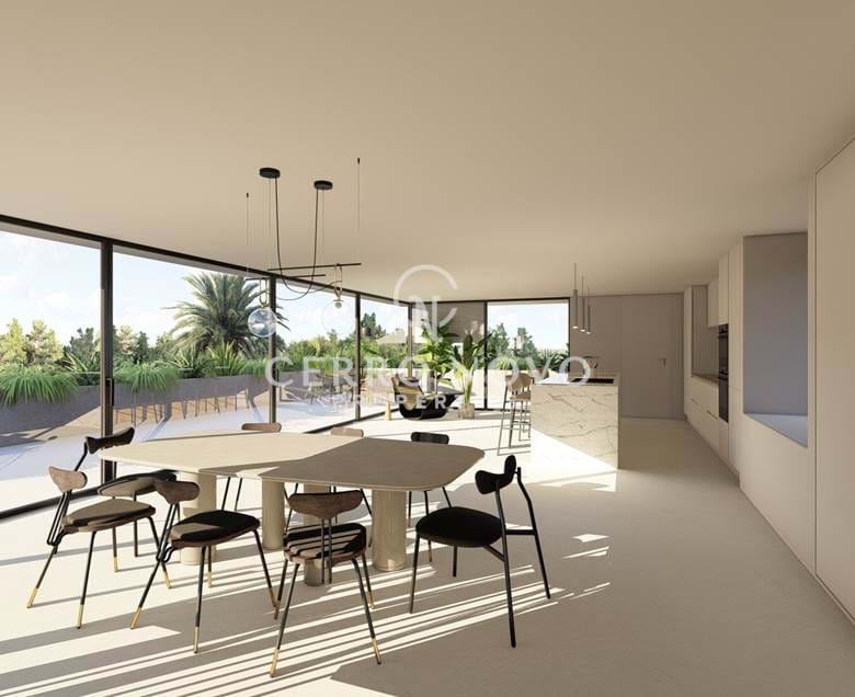 Under construction, contemporary luxury villa close to Silves