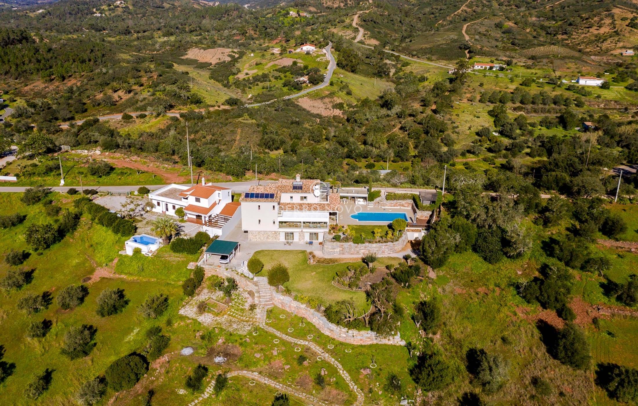 A luxury villa nestled in the countryside of Alte a charming and typically Algarvian village