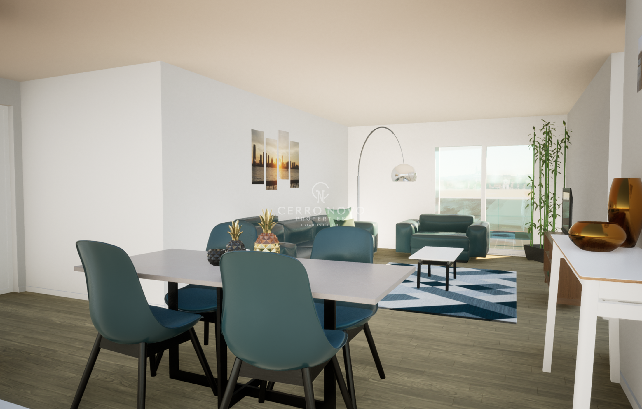 New under construction T2 apartments situated in a convenient location 