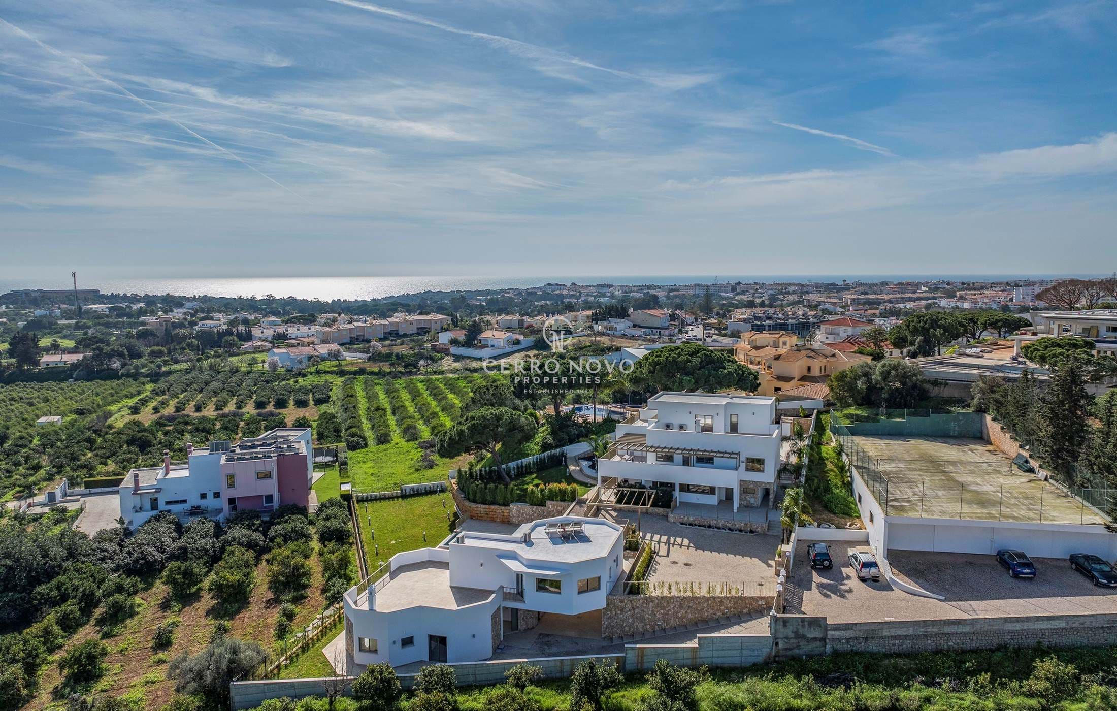 Stunning four-bedroom villa with sea view and swimming pool.