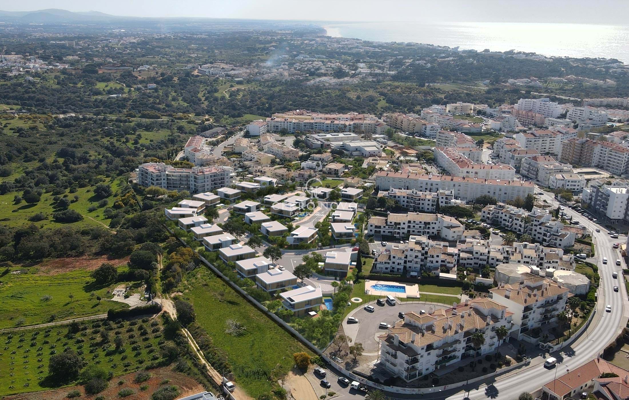 A Choice of excellent building plots in a central Albufeira location