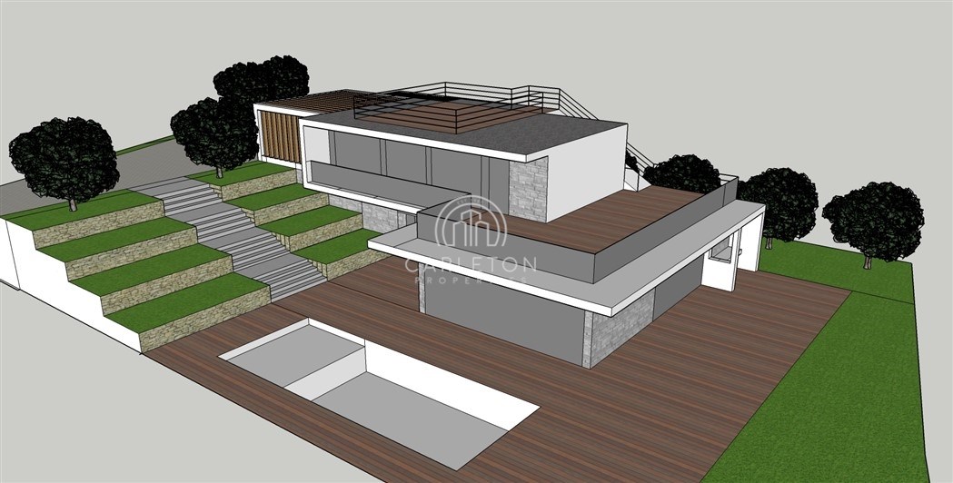 Modern styled 3-4 bedroom villa under construction in Carvoeiro