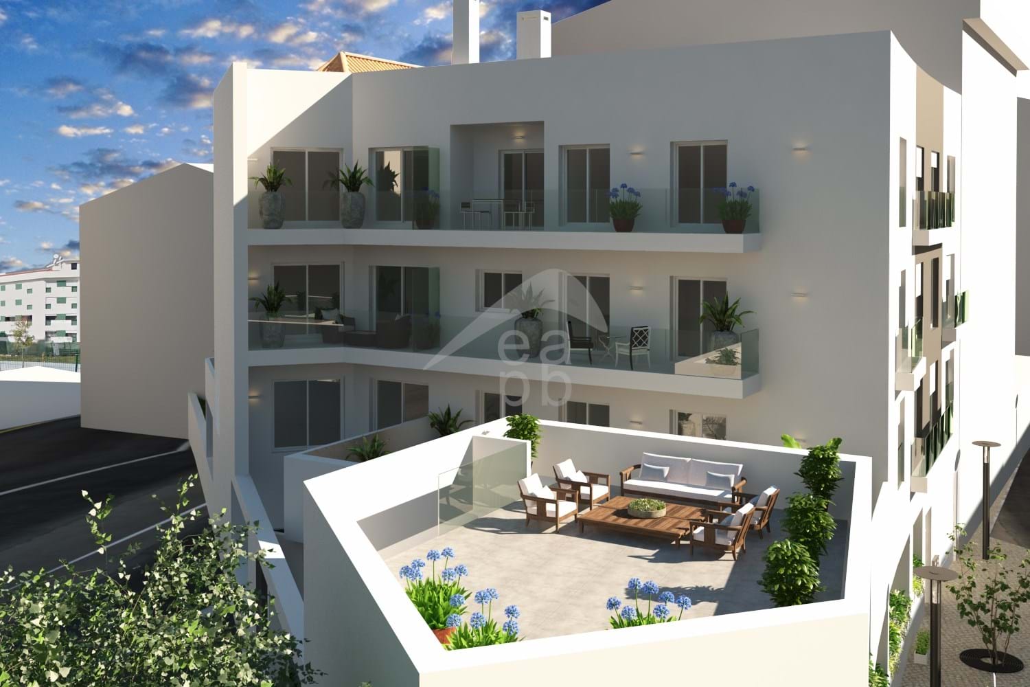 Large T3 Apartment with superb terraces in the centre of Tavira!