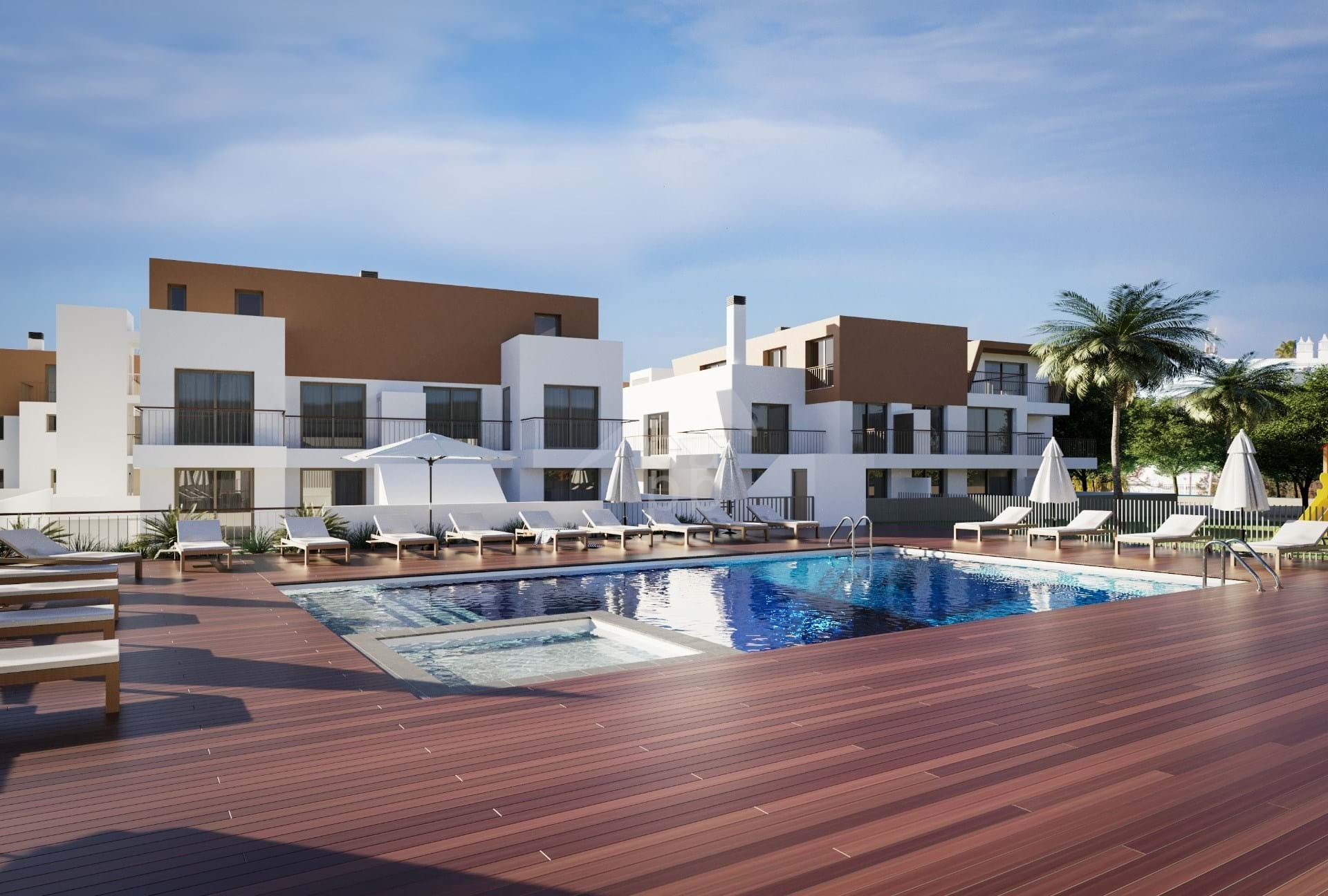 Apartamentos de luxo T2 1stSt Cabanas Tavira com piscina
