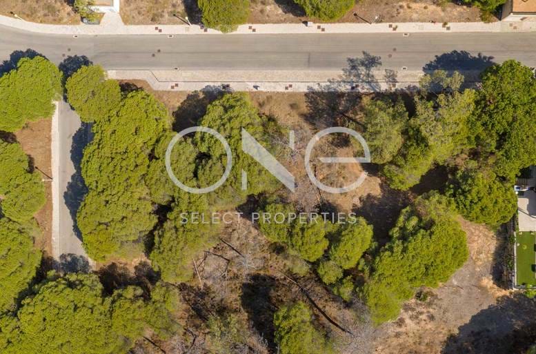 drone view of plots for sale in golden triangle